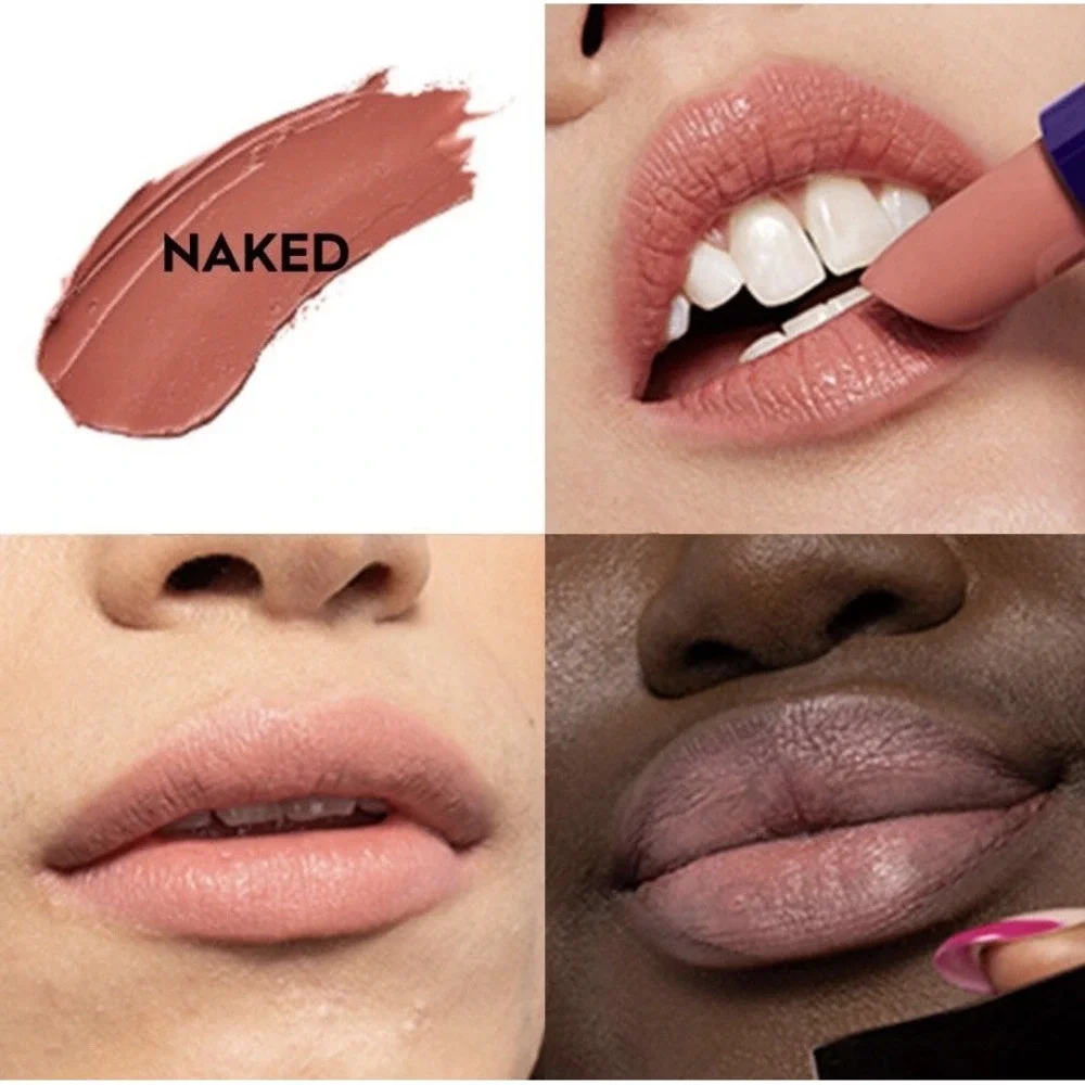 Urban Decay Vice Lipstick Naked (Cream) Travel Size .03 oz NIB
